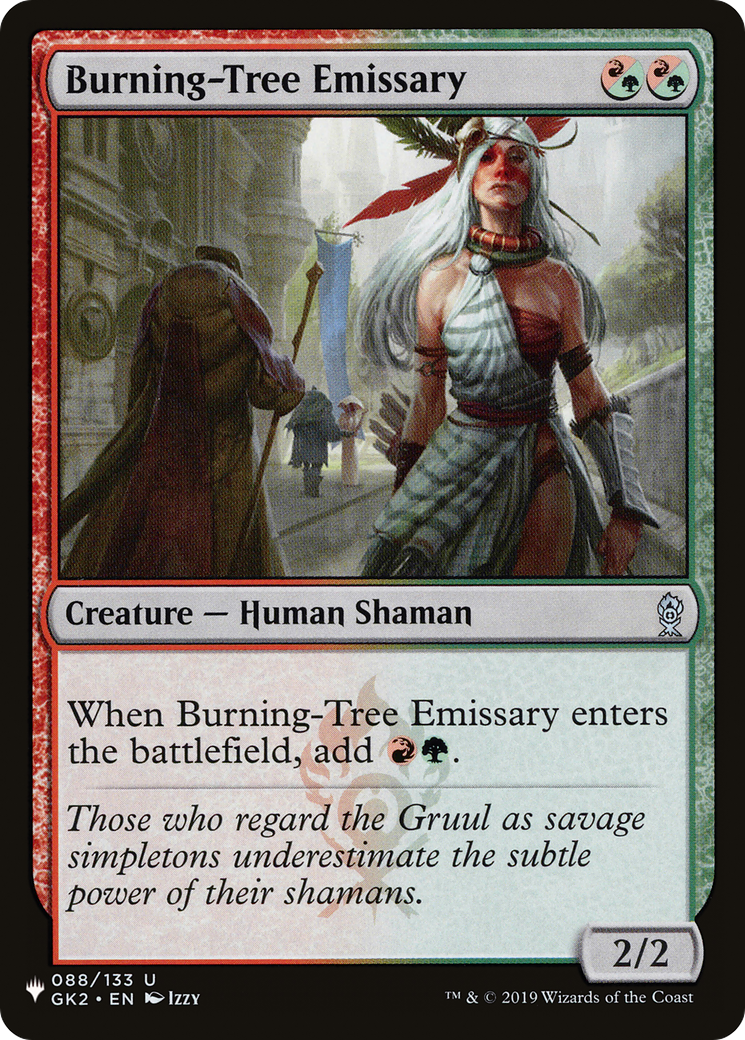 Burning-Tree Emissary [The List Reprints] | Chromatic Games