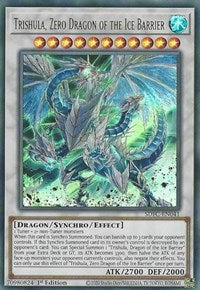 Trishula, Zero Dragon of the Ice Barrier [SDFC-EN041] Ultra Rare | Chromatic Games
