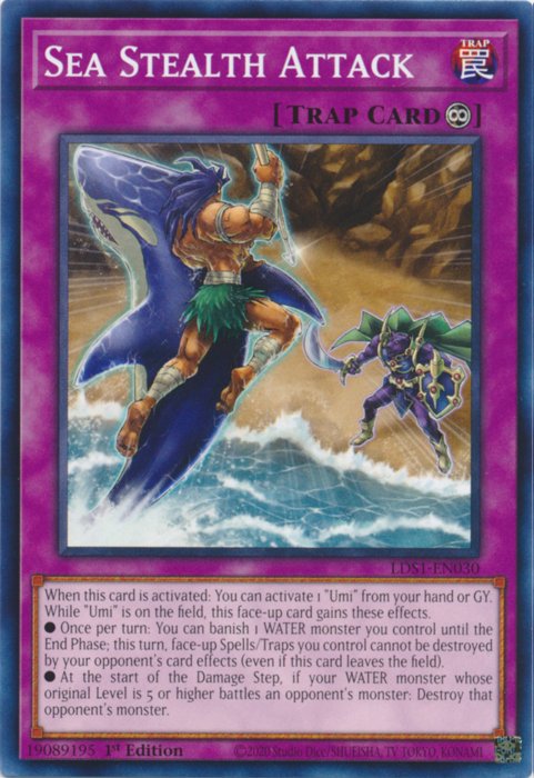 Sea Stealth Attack [LDS1-EN030] Common | Chromatic Games