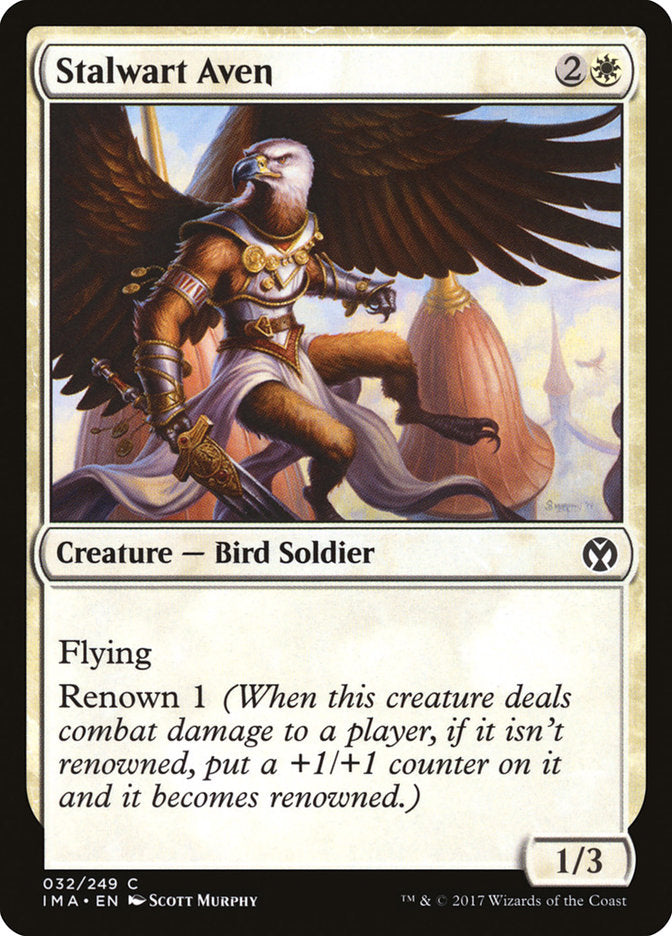 Stalwart Aven 32/249 (Iconic Masters)  | Chromatic Games