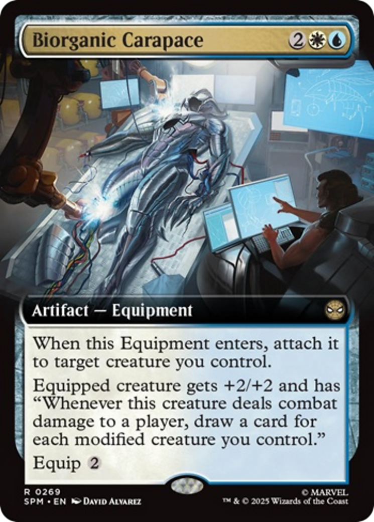 Biorganic Carapace (Extended Art) [Marvel's Spider-Man] | Chromatic Games
