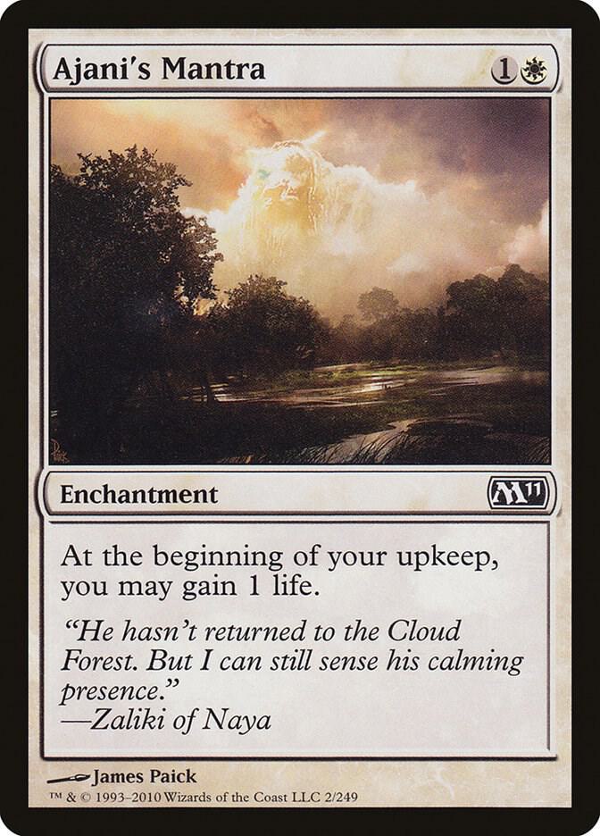 Ajani's Mantra 2/249 (Magic 2011 (M11))  | Chromatic Games