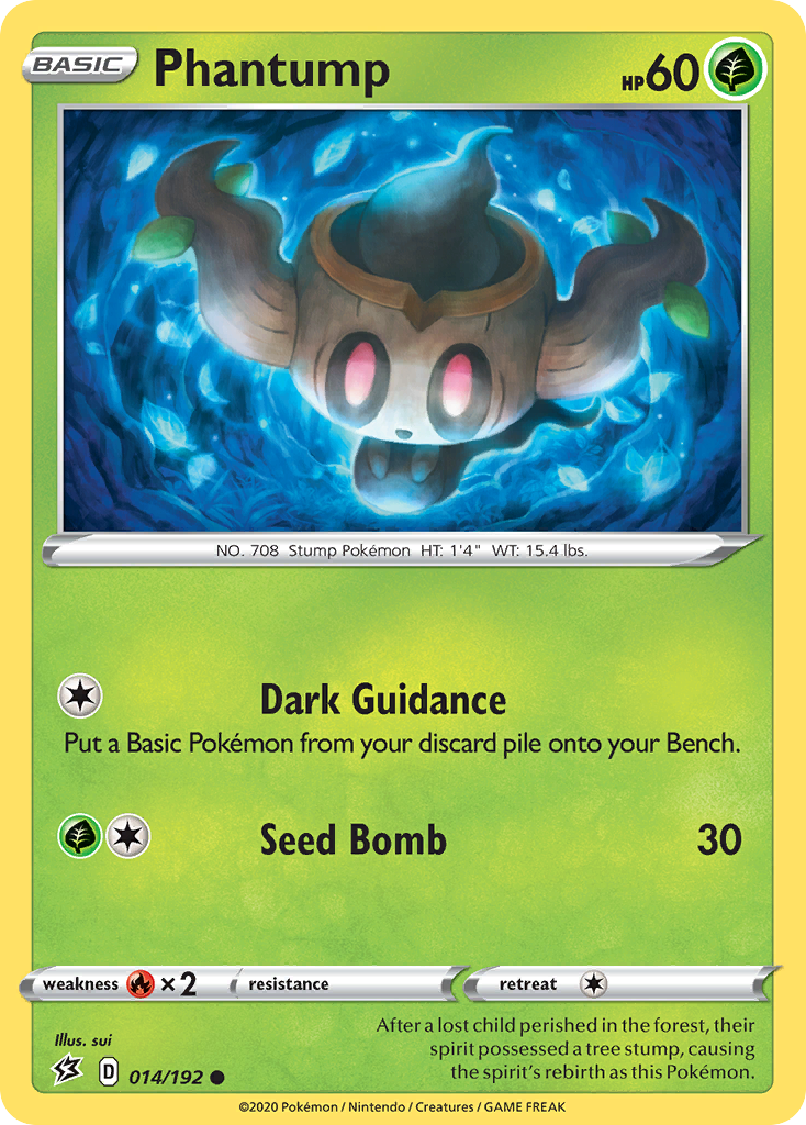 Phantump (014/192) [Sword & Shield: Rebel Clash] | Chromatic Games