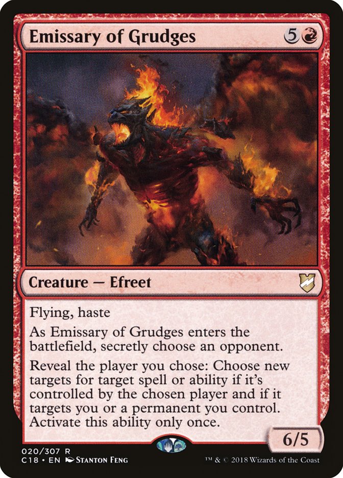 Emissary of Grudges 20/307 (Commander 2018)  | Chromatic Games