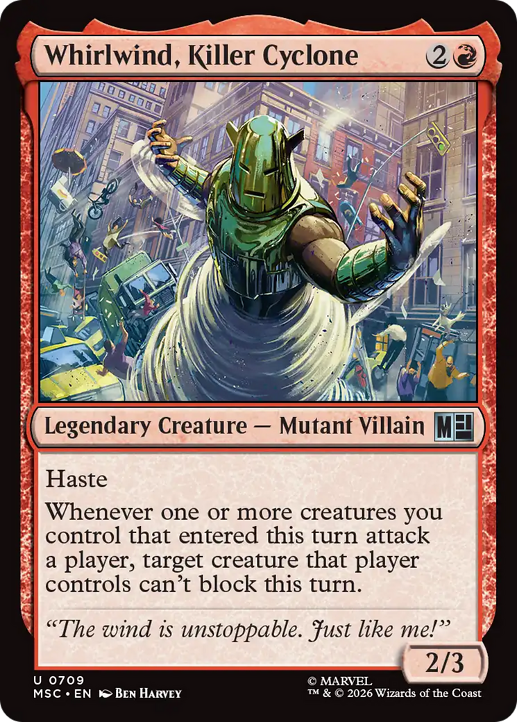 Whirlwind, Killer Cyclone [Marvel Super Heroes Commander] | Chromatic Games