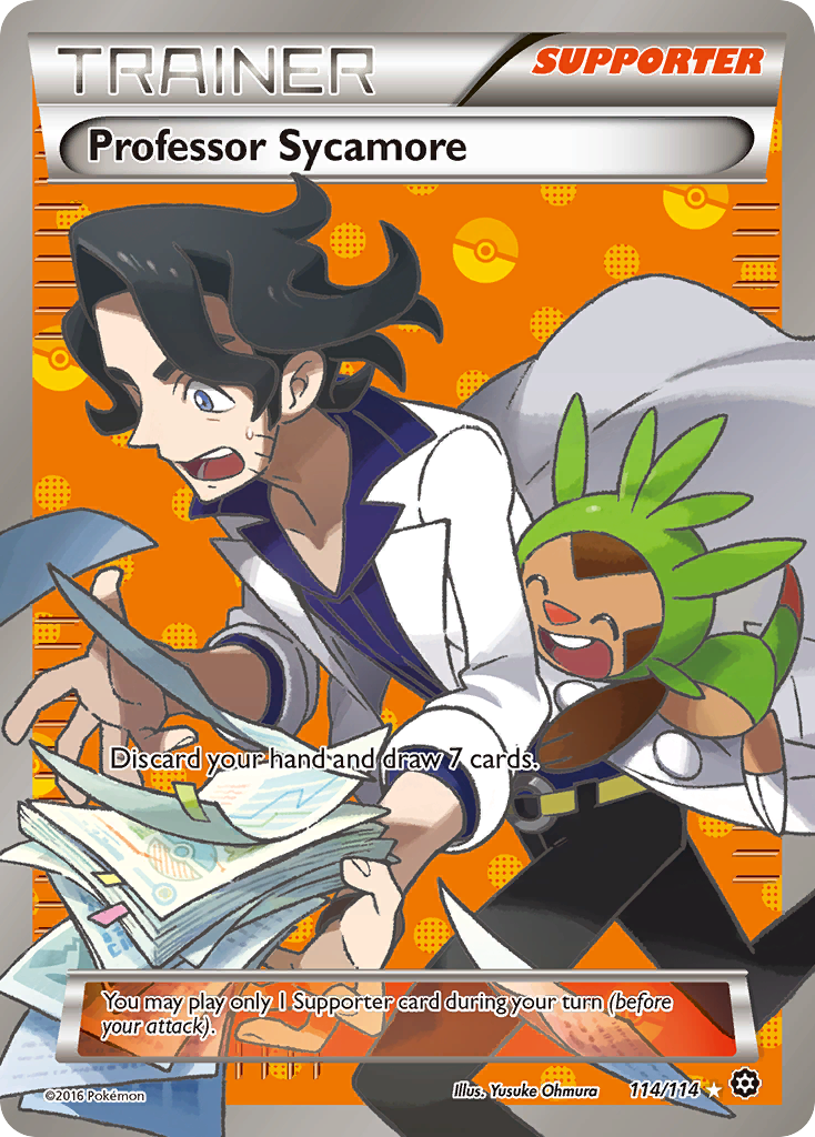Professor Sycamore (114/114) [XY: Steam Siege] | Chromatic Games