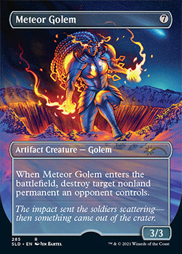 Meteor Golem (Borderless) [Secret Lair Drop Series] | Chromatic Games