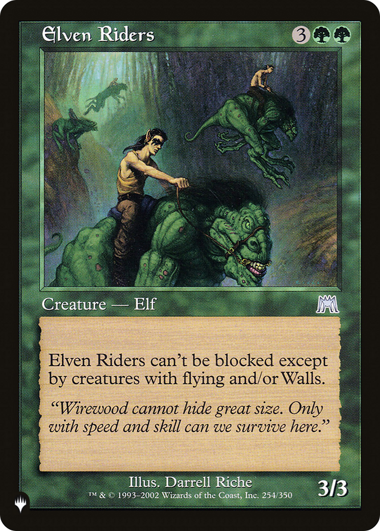 Elven Riders [The List Reprints] | Chromatic Games