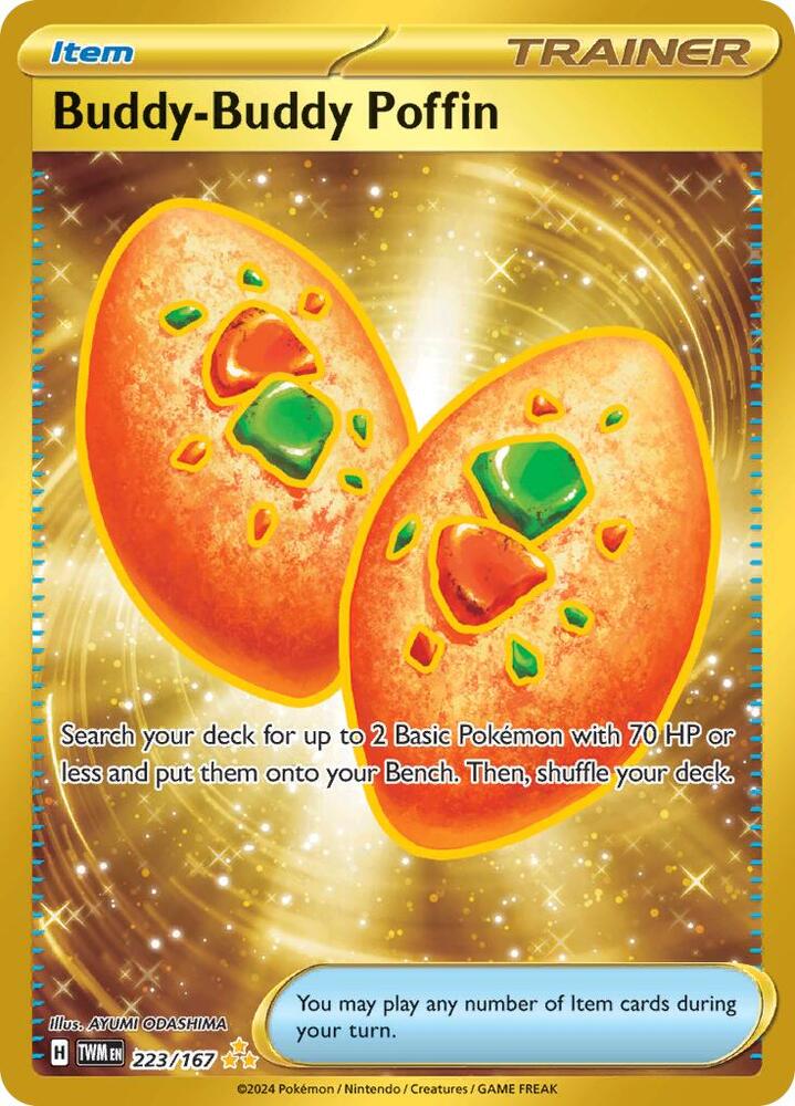 Buddy Buddy Poffin 223/167 (SV06: Twilight Masquerade)  - Holofoil | Chromatic Games