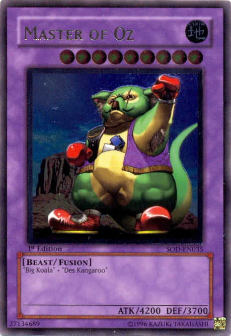 Master of OZ [SOD-EN035] Ultimate Rare | Chromatic Games