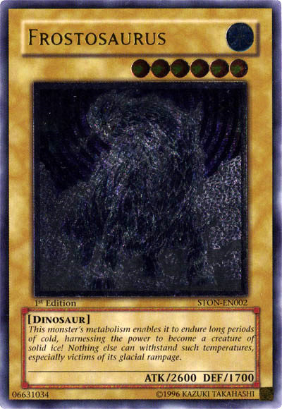 Frostosaurus [STON-EN002] Ultimate Rare | Chromatic Games