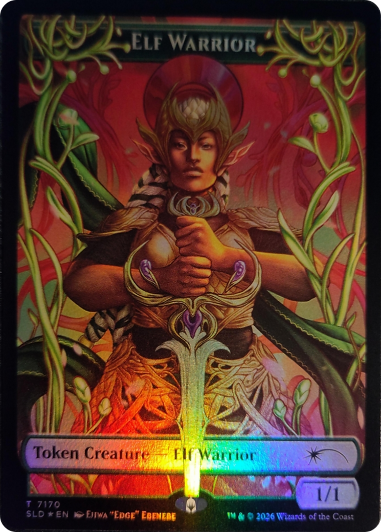 Elf Warrior Token (7170) [Secret Lair Drop Series] | Chromatic Games