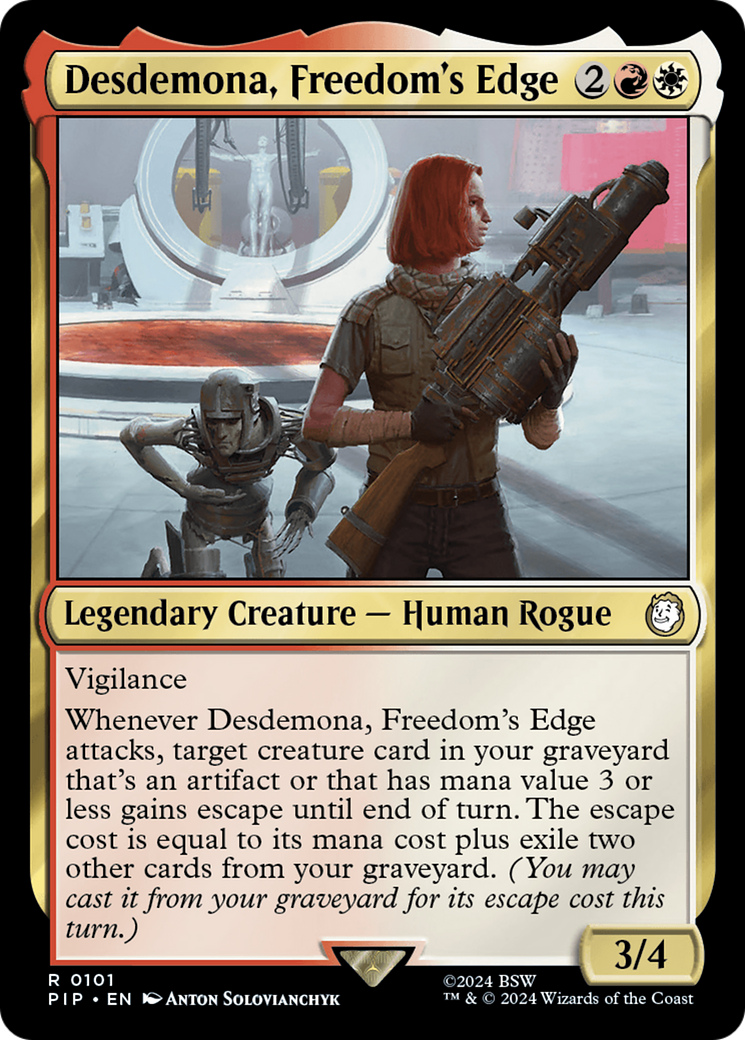 Desdemona, Freedom's Edge [Fallout] | Chromatic Games