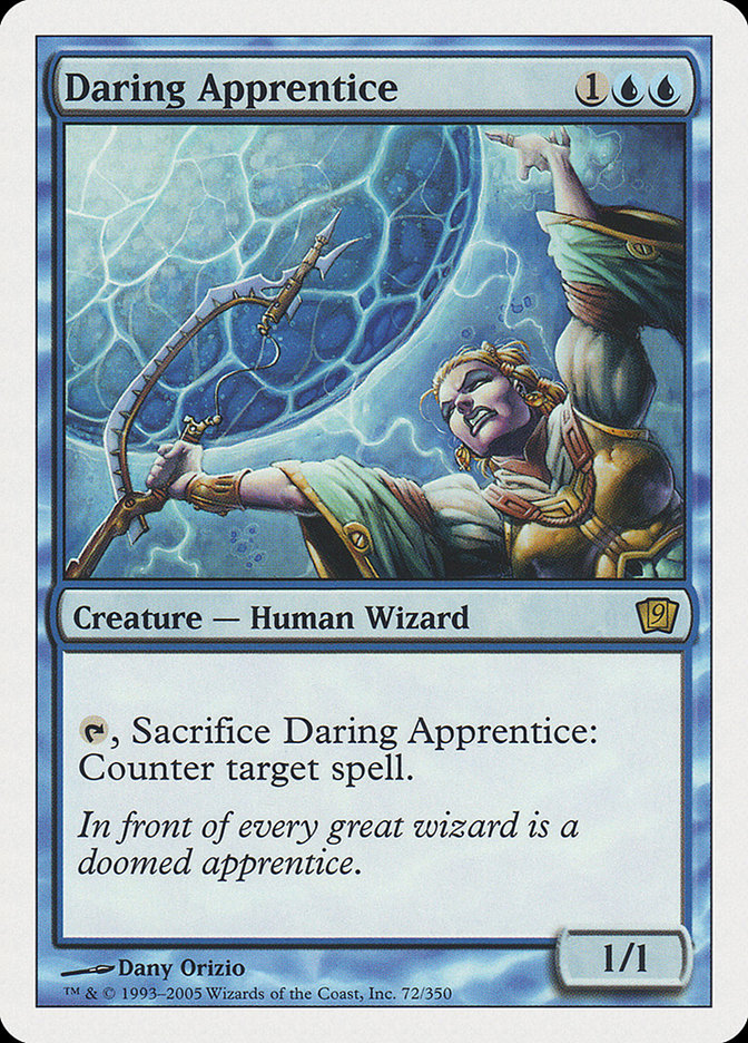 Daring Apprentice 72/350 (9th Edition)  | Chromatic Games