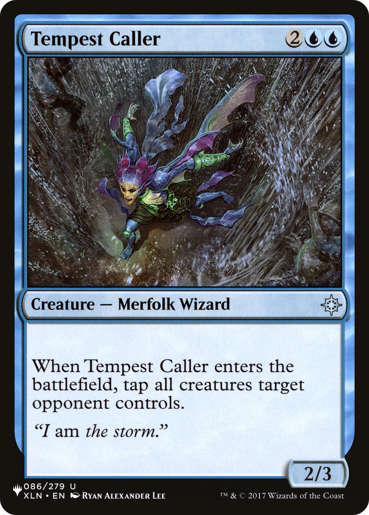 Tempest Caller [The List Reprints] | Chromatic Games