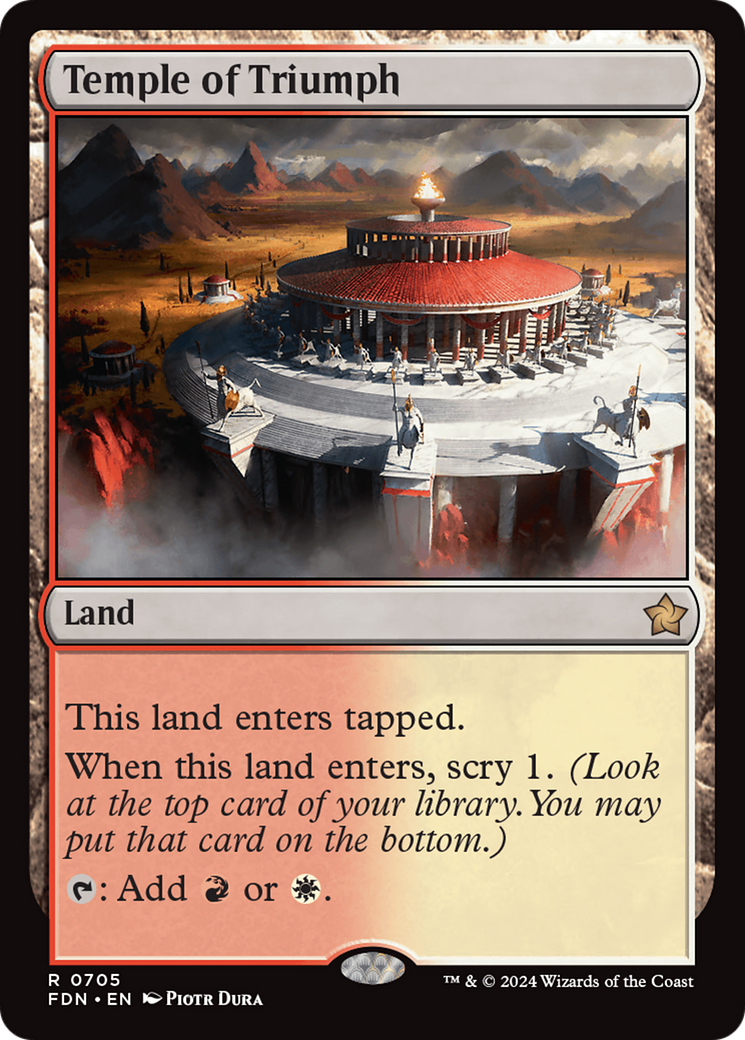 Temple of Triumph [Foundations] | Chromatic Games