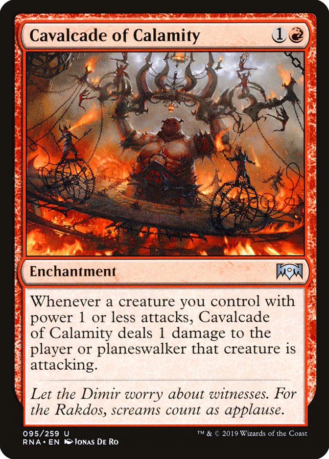 Cavalcade of Calamity 95/259 (Ravnica Allegiance)  | Chromatic Games