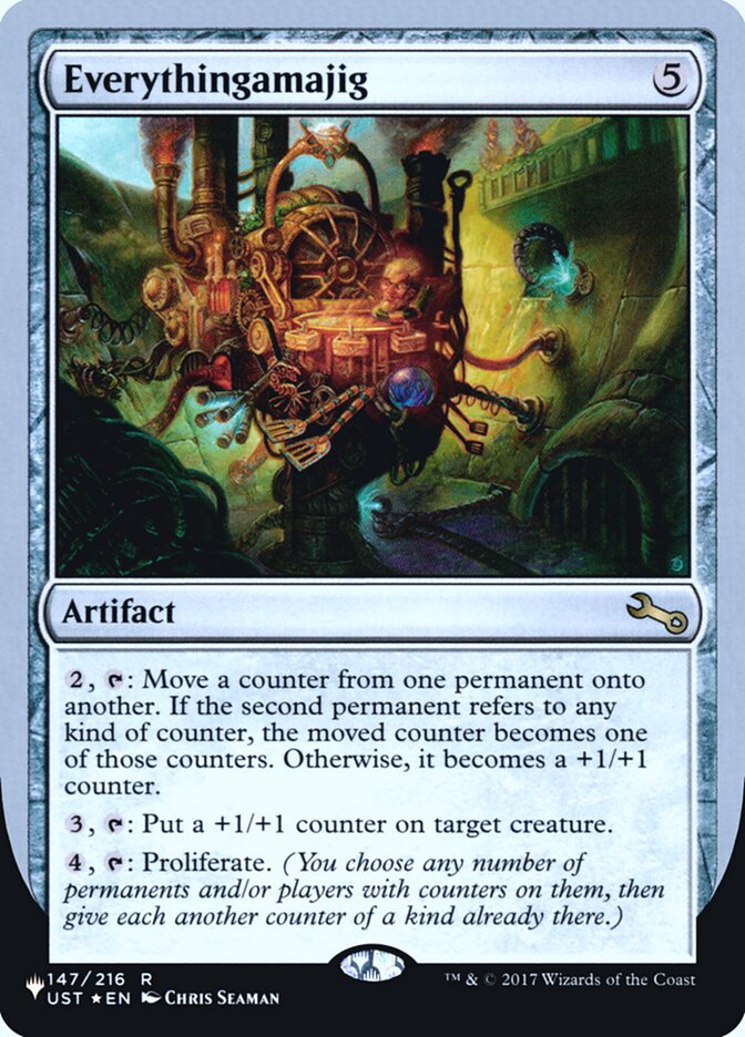 Everythingamajig (Counter) (Unfinity Foil Edition) [The List] | Chromatic Games