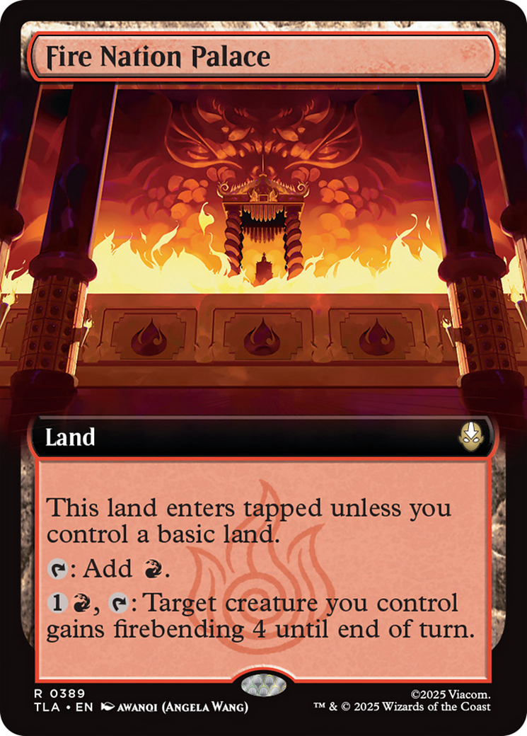 Fire Nation Palace (Extended Art) [Avatar: The Last Airbender] | Chromatic Games