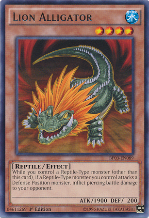 Lion Alligator [BP03-EN089] Rare | Chromatic Games