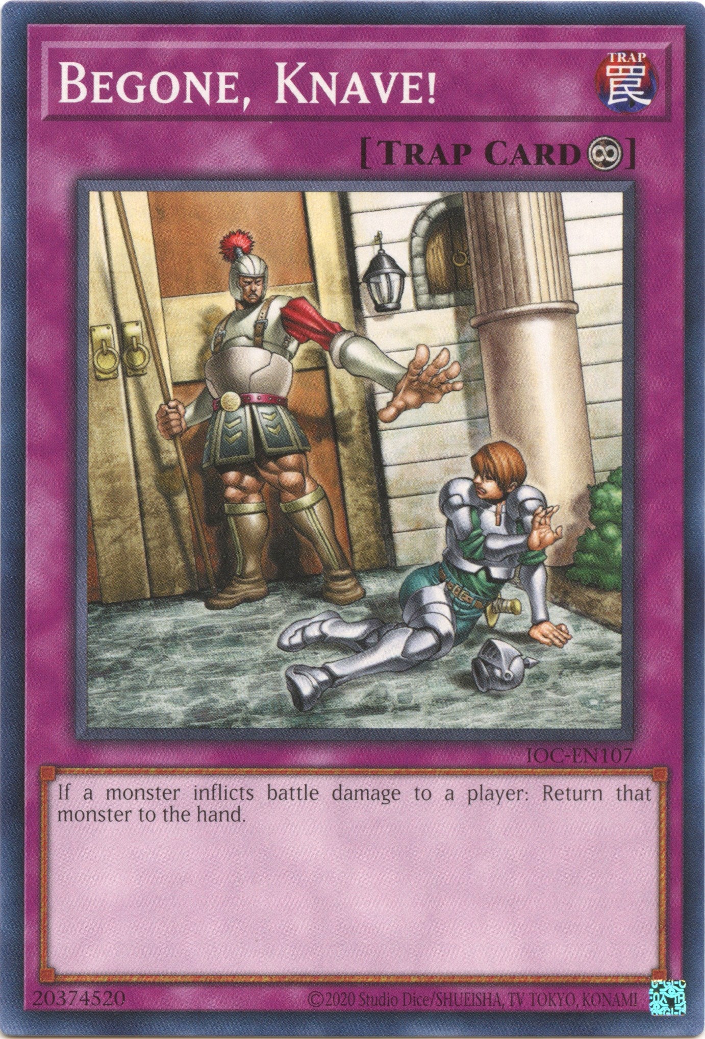 Begone, Knave! (25th Anniversary) [IOC-EN107] Common | Chromatic Games