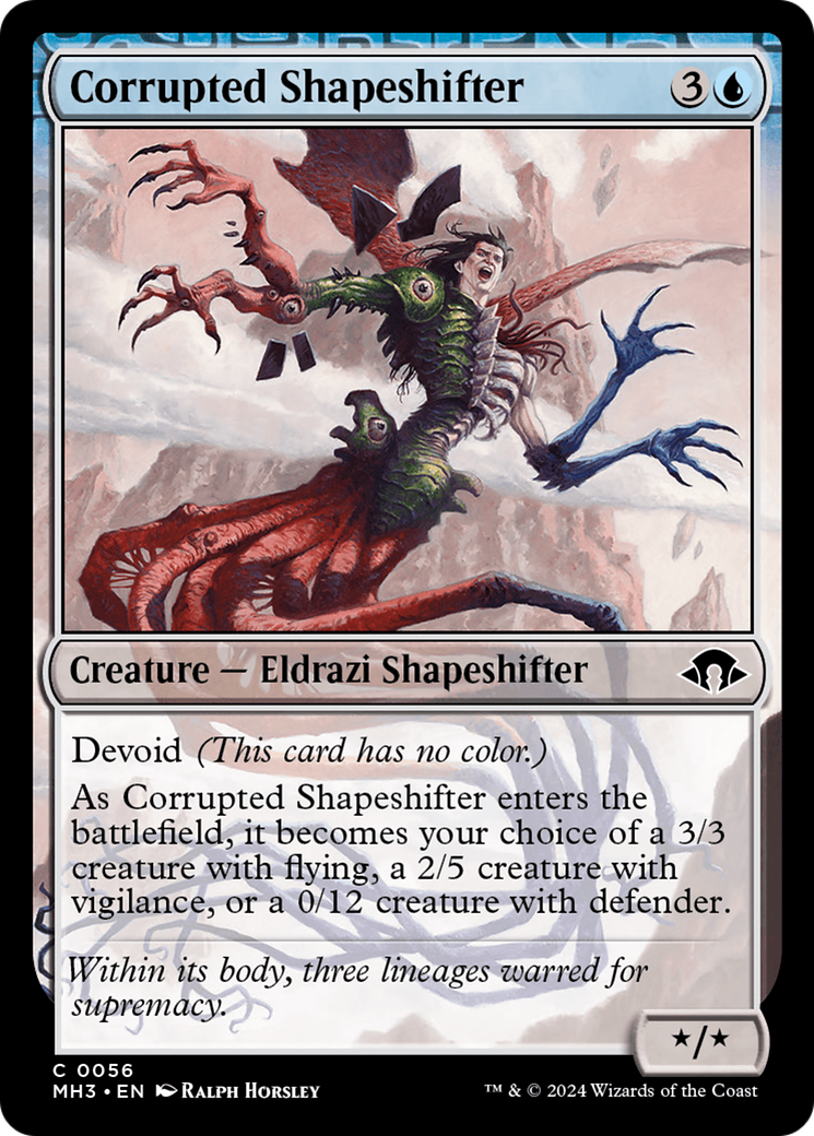 Corrupted Shapeshifter [Modern Horizons 3] | Chromatic Games