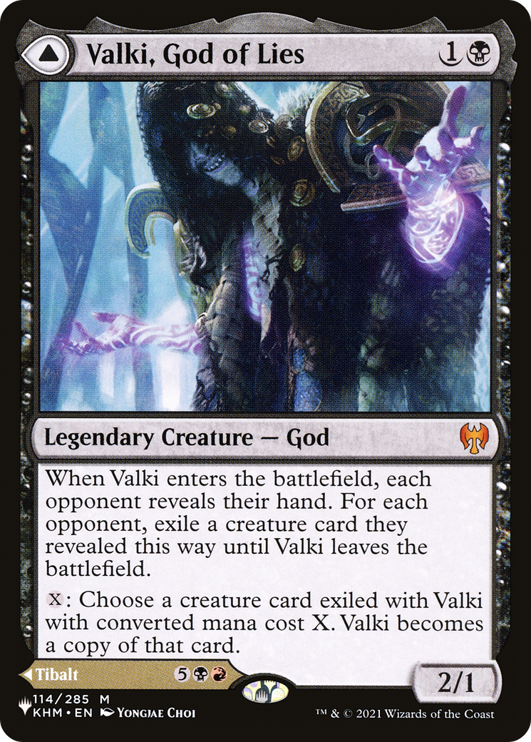 Valki, God of Lies // Tibalt, Cosmic Impostor [Secret Lair: From Cute to Brute] | Chromatic Games