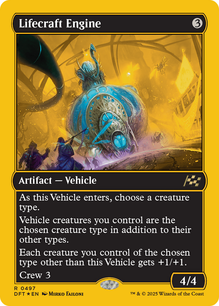 Lifecraft Engine (First-Place Foil) [Aetherdrift] | Chromatic Games