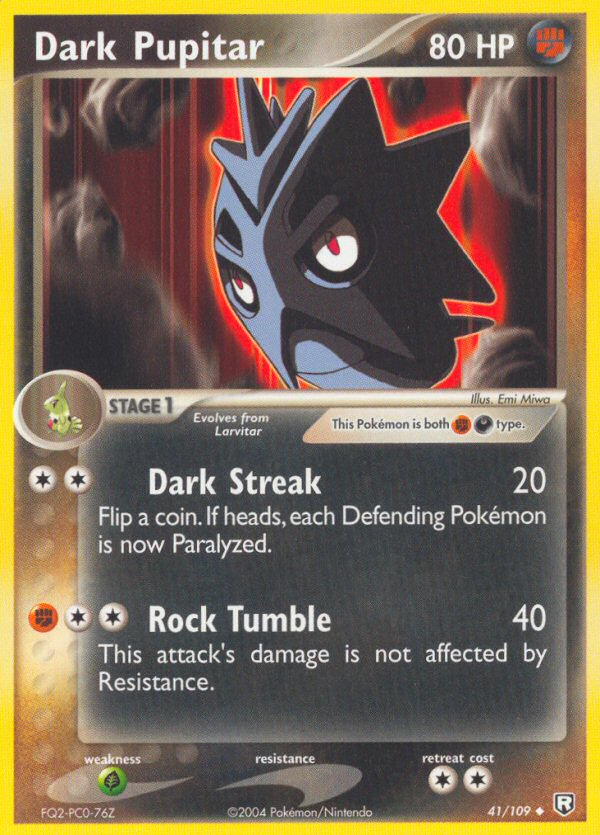 Dark Pupitar (41/109) [EX: Team Rocket Returns] | Chromatic Games