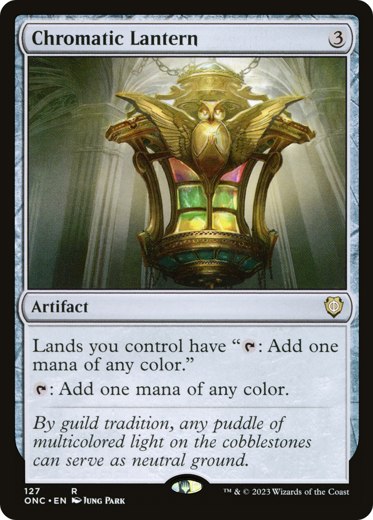 Chromatic Lantern [Phyrexia: All Will Be One Commander] | Chromatic Games