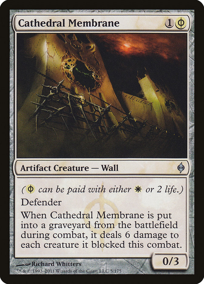 Cathedral Membrane 5/175 (New Phyrexia)  | Chromatic Games