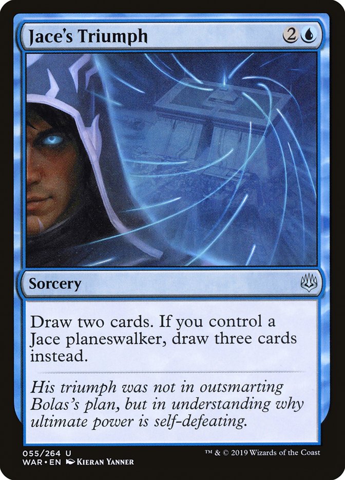Jace's Triumph 55/264 (War of the Spark)  | Chromatic Games