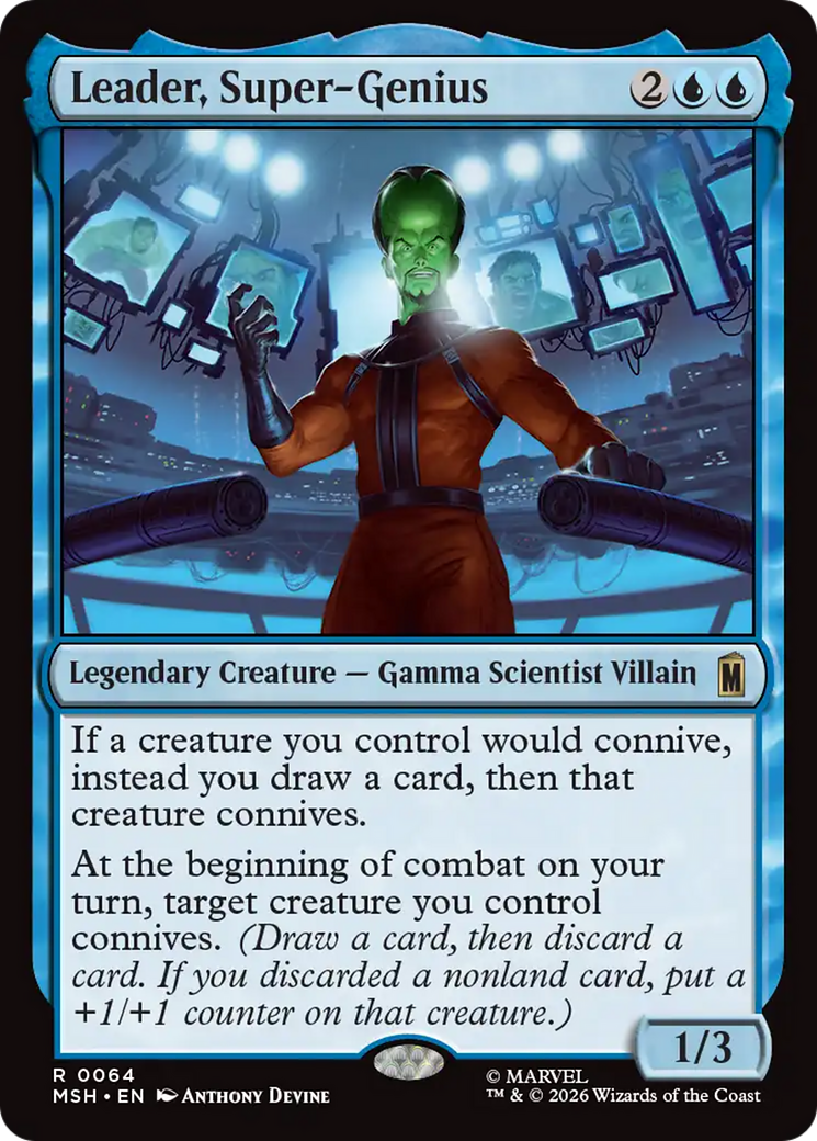 Leader, Super-Genius [Marvel Super Heroes] | Chromatic Games