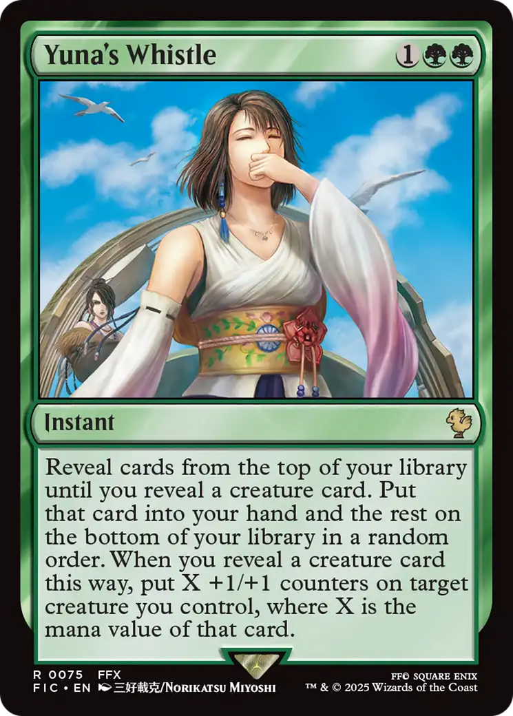 Yuna's Whistle [FINAL FANTASY Commander] | Chromatic Games