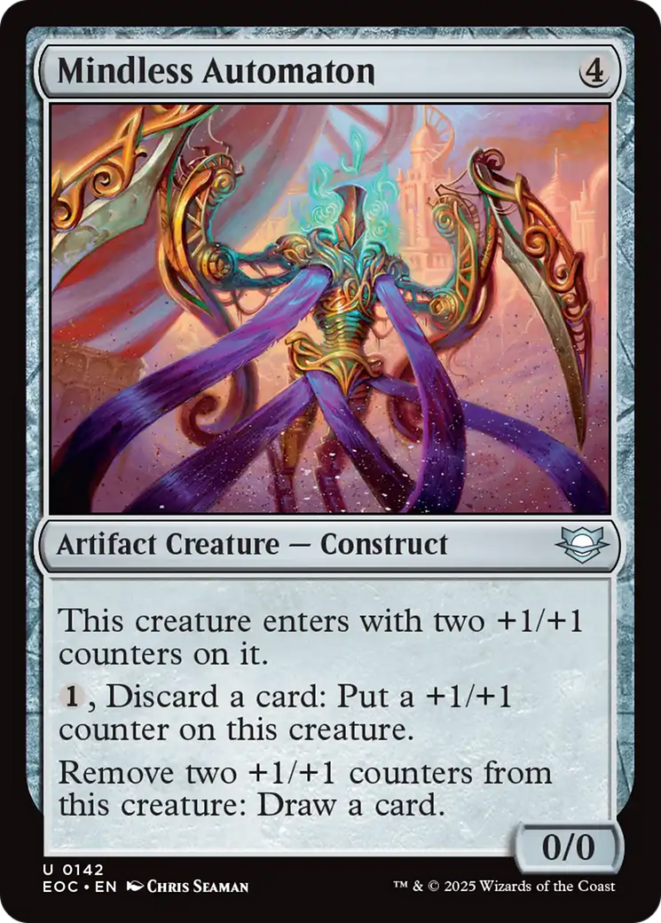 Mindless Automaton [Edge of Eternities Commander] | Chromatic Games