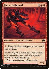 Fiery Hellhound [Mystery Booster] | Chromatic Games