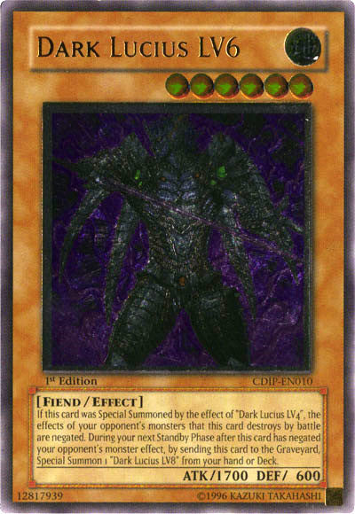 Dark Lucius LV6 [CDIP-EN010] Ultimate Rare | Chromatic Games