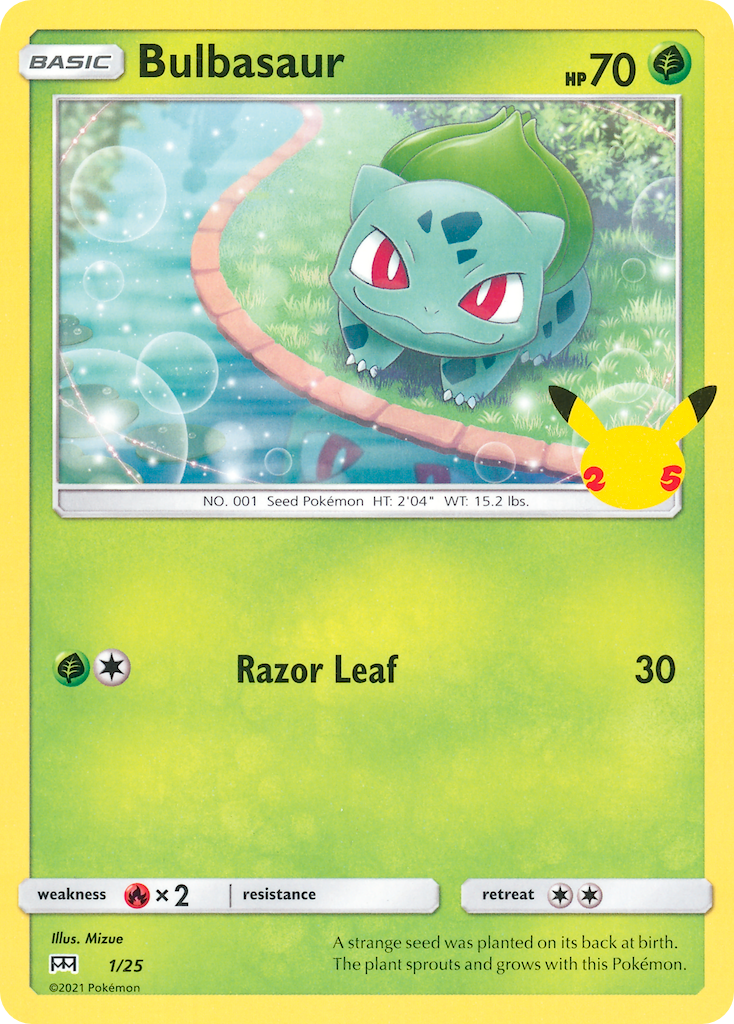 Bulbasaur (1/25) [McDonald's 25th Anniversary] | Chromatic Games