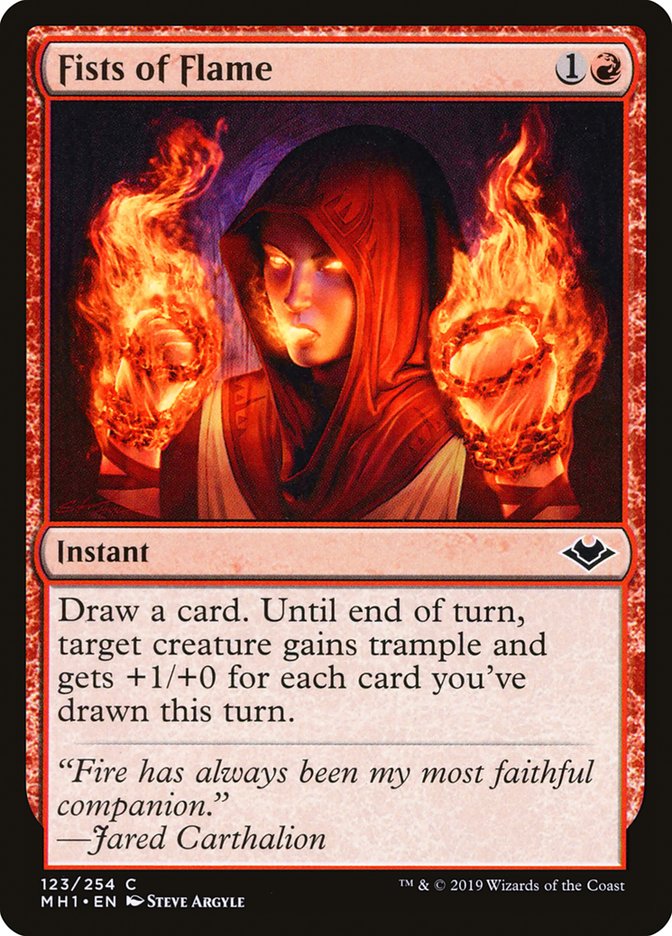 Fists of Flame [Modern Horizons] | Chromatic Games