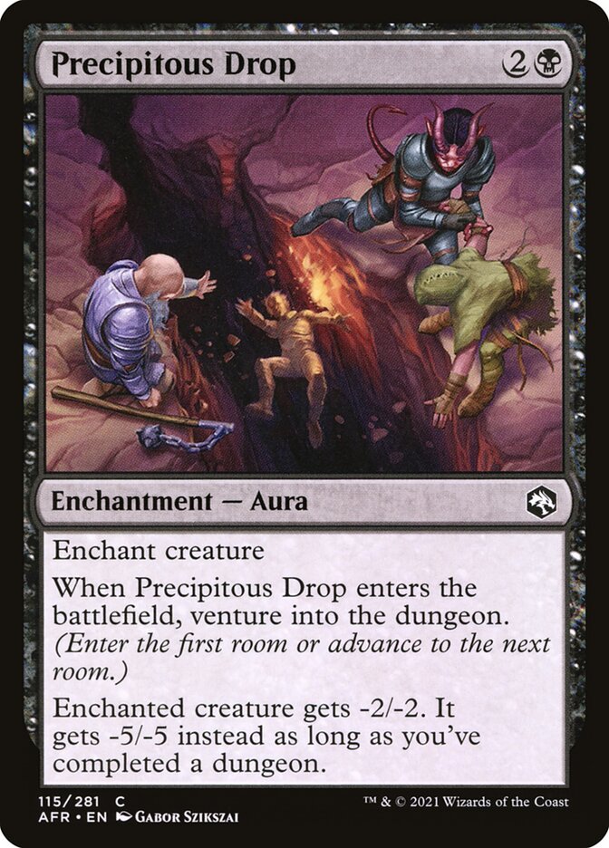 Precipitous Drop 115 (Adventures in the Forgotten Realms)  | Chromatic Games