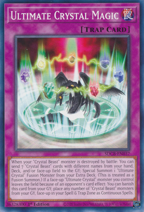 Ultimate Crystal Magic [SDCB-EN037] Common | Chromatic Games
