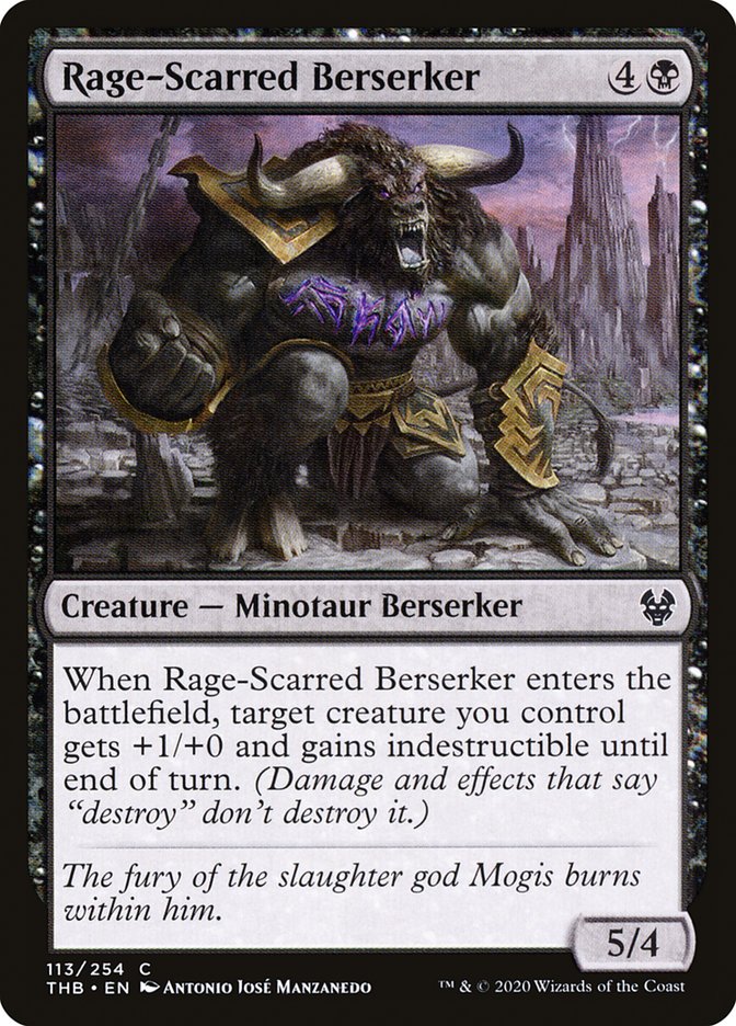 Rage-Scarred Berserker 113/254 (Theros Beyond Death)  | Chromatic Games