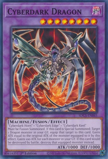 Cyberdark Dragon [SDCS-EN045] Common | Chromatic Games