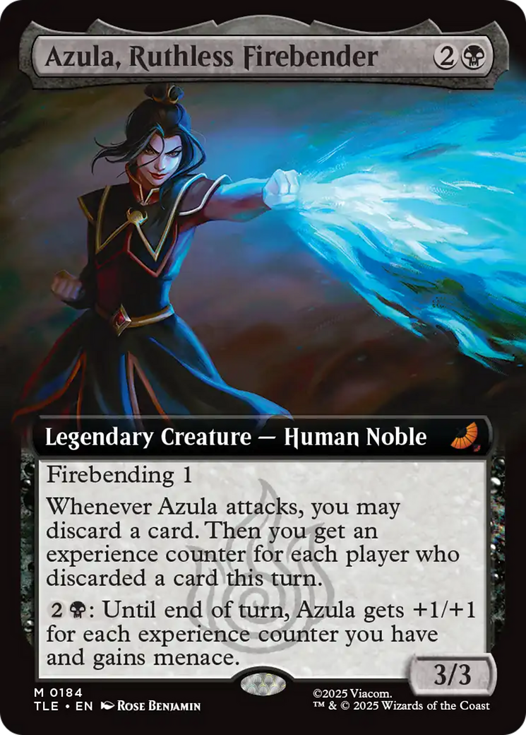 Azula, Ruthless Firebender (Extended Art) [Avatar: The Last Airbender: Eternal-Legal] | Chromatic Games