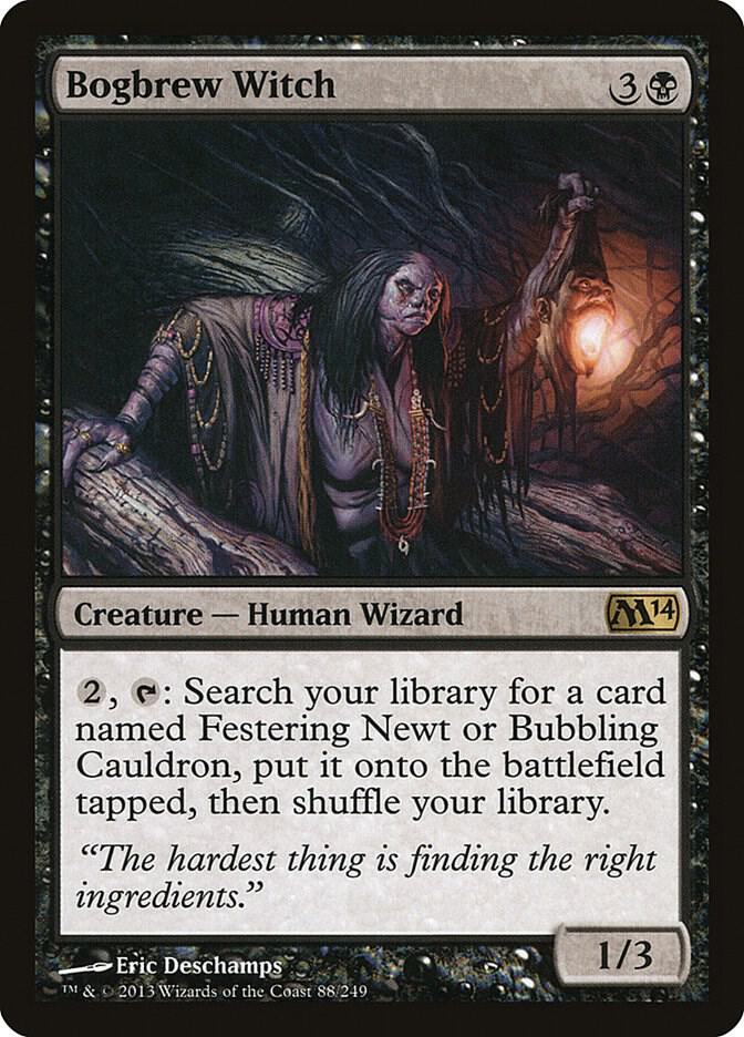Bogbrew Witch 88/249 (Magic 2014 (M14))  | Chromatic Games