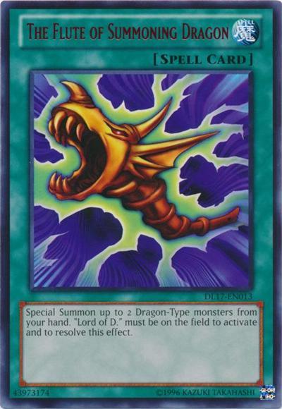 The Flute of Summoning Dragon (Red) [DL17-EN013] Rare | Chromatic Games