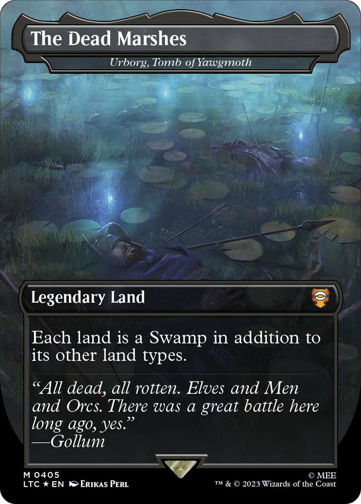 The Dead Marshes - Urborg, Tomb of Yawgmoth (Surge Foil Realms and Relics) [The Lord of the Rings: Tales of Middle-Earth Commander] | Chromatic Games