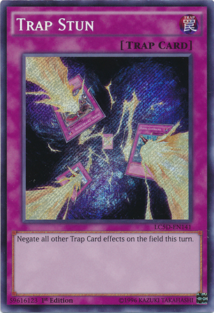 Trap Stun [LC5D-EN141] Secret Rare | Chromatic Games