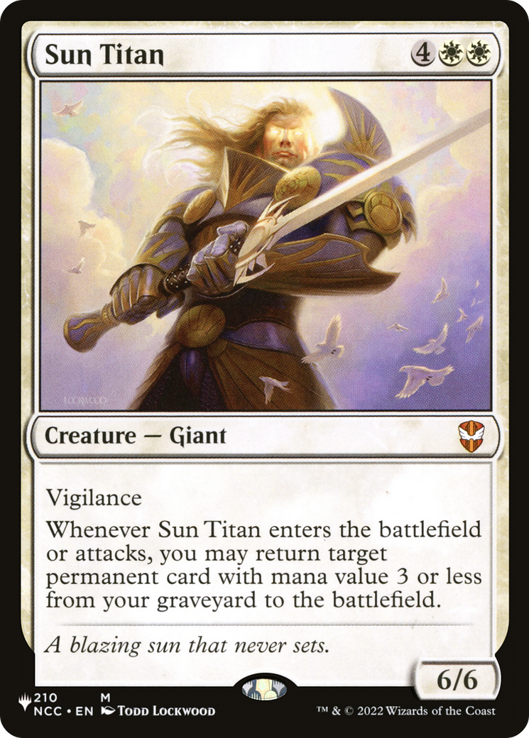 Sun Titan (NCC) [The List] | Chromatic Games