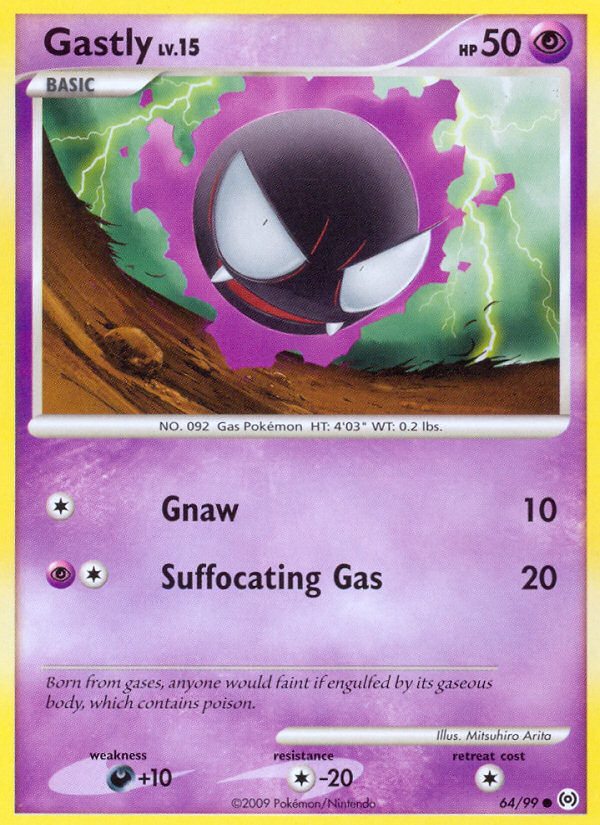 Gastly (64/99) [Platinum: Arceus] | Chromatic Games